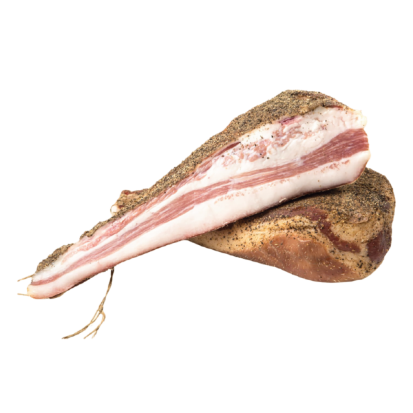 Guanciale pepato stagionato